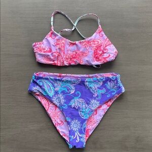Reversible Paisley Bikini Set